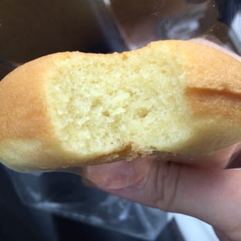 Ring Donuts - A bite of the rose donut, yum!!! Spongy consistency - Donuts Near Me - Los Angeles, California