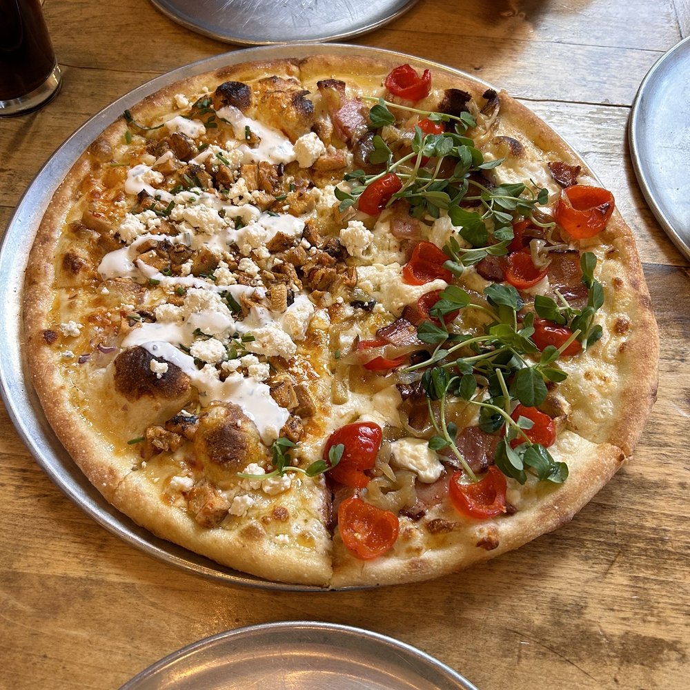 Sidewall Pizza - Earth Day pizza and Buffalo chicken pizza - Pizza Near Me - Bozeman, Montana Sidewall Pizza - Earth Day pizza and Buffalo chicken pizza - Pizza Near Me - Bozeman, Montana