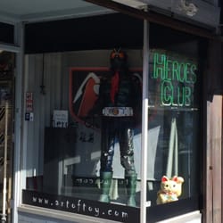 Pretty cool spot on Clement St. that specializes in Japanese super hero/ fantasy stuff- pretty cool