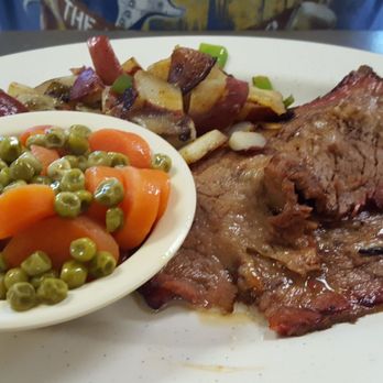 I Smell Bacon - Brisket plate. - American Near Me - Eufaula, Oklahoma I Smell Bacon - Brisket plate. - American Near Me - Eufaula, Oklahoma