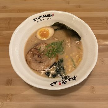 Kyuramen - Tokyo tonkotsu ramen - white garlic - Ramen Near Me - Tigard, Oregon Kyuramen - Tokyo tonkotsu ramen - white garlic - Ramen Near Me - Tigard, Oregon