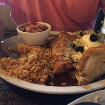 Agave Grill & Bar - Combo burrito taco and tostado. - American Near Me - Palm Desert, California Agave Grill & Bar - Combo burrito taco and tostado. - American Near Me - Palm Desert, California