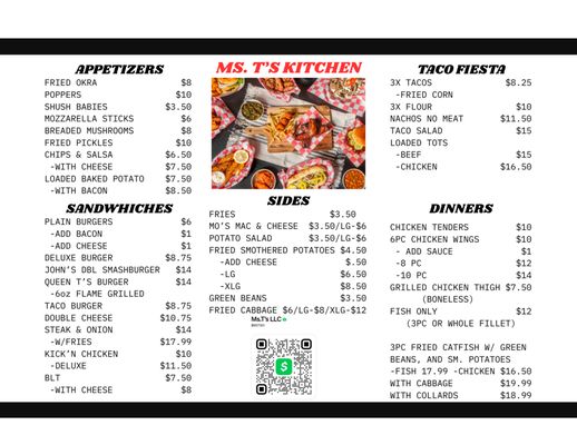 Menu photo 4 Ms T's Kitchen Shawnee Mission, KS