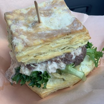 The Scone Witch - Tuna sandwich on a garlic and herb scone - Bakeries Near Me - Ottawa, Ontario