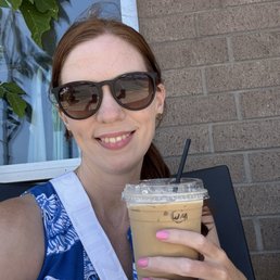 Iced white chocolate mocha. Iced white chocolate mocha.