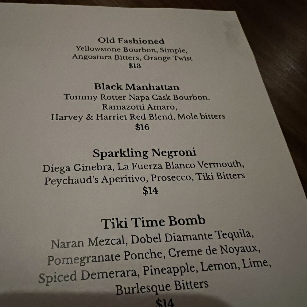 Aftermath Kitchen & Bar - A stunning Negroni Sbagliato with Prosecco in it - IYKYK - New American Near Me - Phoenix, Arizona Aftermath Kitchen & Bar - A stunning Negroni Sbagliato with Prosecco in it - IYKYK - New American Near Me - Phoenix, Arizona