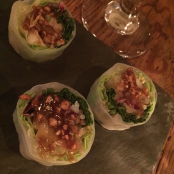 Bida Manda - Summer rolls with shrimp, hoisin peanut sauce on the side - Laotian Near Me - Raleigh, North Carolina Bida Manda - Summer rolls with shrimp, hoisin peanut sauce on the side - Laotian Near Me - Raleigh, North Carolina