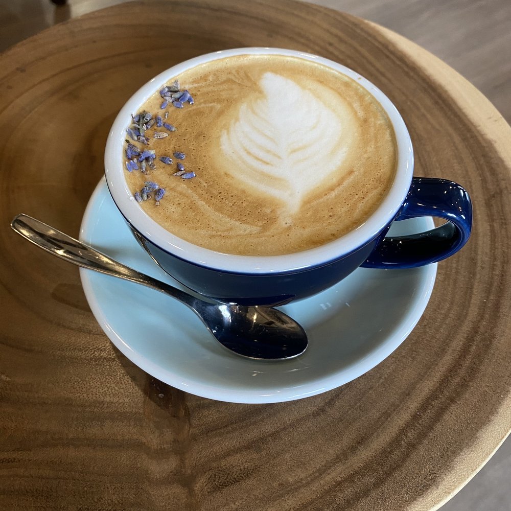 Java Owl Coffee House - Sweet Lavender Latte - Coffee & Tea Near Me - Nassau Bay, Texas Java Owl Coffee House - Sweet Lavender Latte - Coffee & Tea Near Me - Nassau Bay, Texas