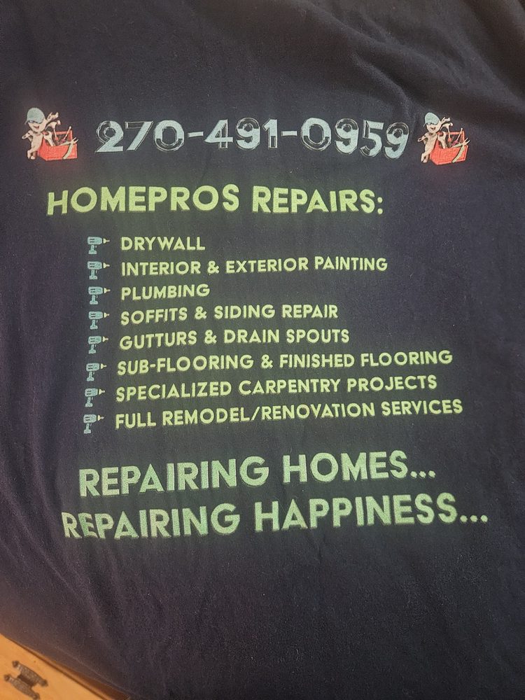 Slide of HomePros Service