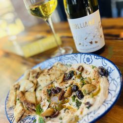 Raise Your Glass Wine Bar - Hummus platter