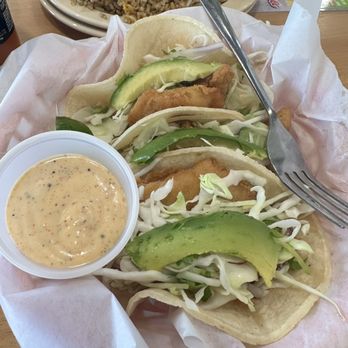 Mambo Seafood - Fried fish tacos - Seafood Near Me - San Antonio, Texas