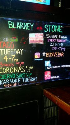 Menu photo 1 The Blarney Stone Fountain Valley, CA