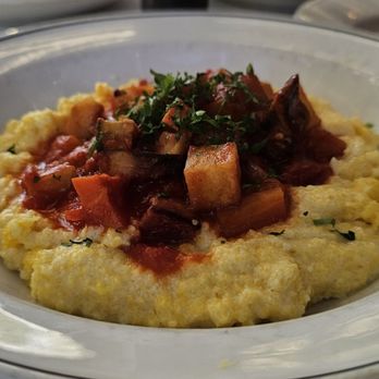 Cafe Nell - Polenta Root Vegetable Ragu $10 - New American Near Me - Portland, Oregon