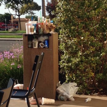 Starbucks - I get that people are scandalous for adding to this mess, but at what point do employees take the initiative and clean it? - Coffee & Tea Near Me - Patterson, California Starbucks - I get that people are scandalous for adding to this mess, but at what point do employees take the initiative and clean it? - Coffee & Tea Near Me - Patterson, California