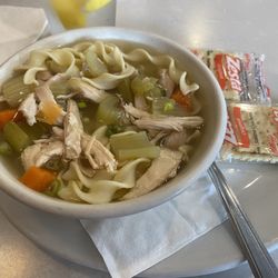 Fountain Diner - Chicken soup