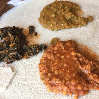 Zemam's - Veggie platter - Ethiopian Near Me - Tucson, Arizona