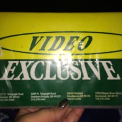 Video Exclusive - It's been awhile since I've rented at the video store :-)