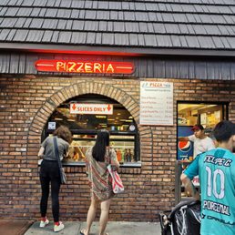 Exterior outside entrance of L&B Spumoni Gardens - Pizzeria - Brooklyn, New York Exterior outside entrance of L&B Spumoni Gardens - Pizzeria - Brooklyn, New York