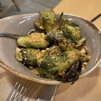 Stoke - Charred Brussels - New American Near Me - Charlotte, North Carolina Stoke - Charred Brussels - New American Near Me - Charlotte, North Carolina