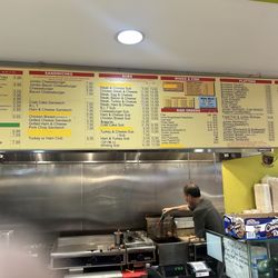 Sunny's Seafood & Deli - Menu