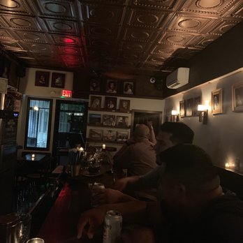 Uptown Bourbon - The back wall for over a year where Herbert's so-called photos where of #old - Cocktail Bars Near Me - New York, New York
