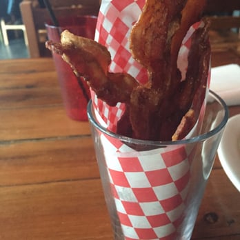 The Eagle Mass Ave - Bacon - either ours was cold or its always served cold. Either or meh. - American Near Me - Indianapolis, Indiana The Eagle Mass Ave - Bacon - either ours was cold or its always served cold. Either or meh. - American Near Me - Indianapolis, Indiana