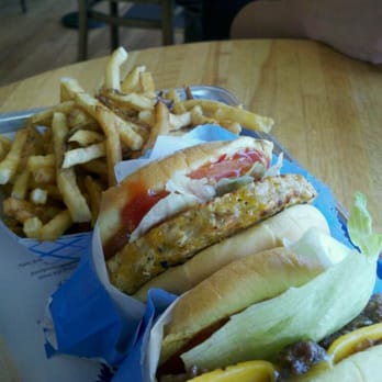 Elevation Burger - Veggie, cheese burger and fries - Burgers Near Me - Falls Church, Virginia