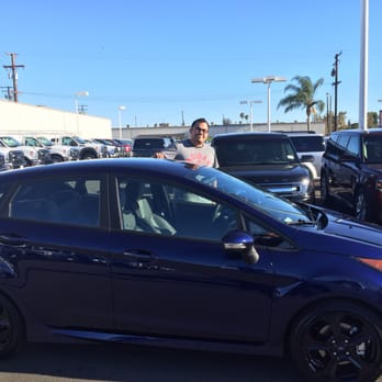 Fullerton Ford - 2016 Fiesta ST in Kona Blue! Thanks for making it easy Mr. White! - Auto Repair Near Me - Fullerton, California