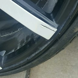 Damage to the wheel they causef