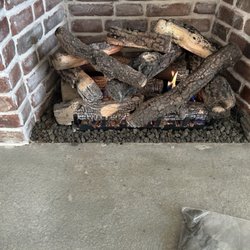 Cool Spaces Services - Gas log set we installed for a customer on Coventry lake.
