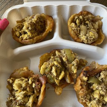 Rockyaad Jamaican Restaurant - Ackee and plantain cups - Caribbean Near Me - Carmichael, California Rockyaad Jamaican Restaurant - Ackee and plantain cups - Caribbean Near Me - Carmichael, California