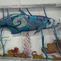 Pinellas Park 4th Saturday Art Night Out - Swartz Art. Less feeding than a reg fish tank.