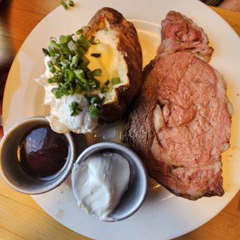Grub Steak Restaurant - 8 oz prime rib. Quite generous! - Steakhouses Near Me - Park City, Utah Grub Steak Restaurant - 8 oz prime rib. Quite generous! - Steakhouses Near Me - Park City, Utah