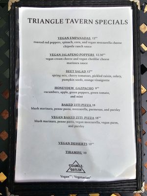 Menu photo 4 Triangle Tavern Philadelphia, PA Menu photo 4 Triangle Tavern Philadelphia, PA