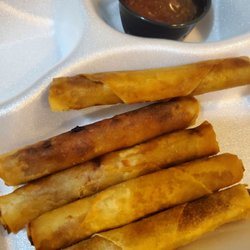 Manila Bistro - Lumpia (eggrolls) with sweet and sour dip