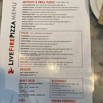 Live Fire Pizza - Menu - Pizza Near Me - Napa, California Live Fire Pizza - Menu - Pizza Near Me - Napa, California