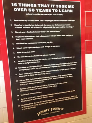 Menu photo 4 Jimmy John's Roseville, CA