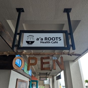 Aa Roots Maui - Business sign. - Vegan Near Me - Lahaina, Hawaii Aa Roots Maui - Business sign. - Vegan Near Me - Lahaina, Hawaii