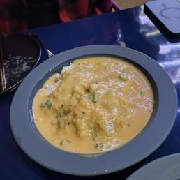 Carbonara Mochi Ramen - it doesn't look like much but believe me, the flavors are bold and luxurious. Carbonara Mochi Ramen - it doesn't look like much but believe me, the flavors are bold and luxurious.