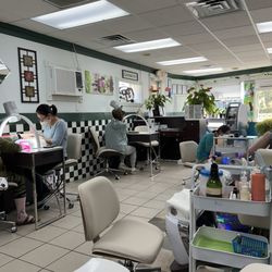 A+ Nail - Spa - Salon layout