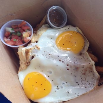 Completo - Steak and eggs on fries - Latin American Near Me - Toronto, Ontario Completo - Steak and eggs on fries - Latin American Near Me - Toronto, Ontario