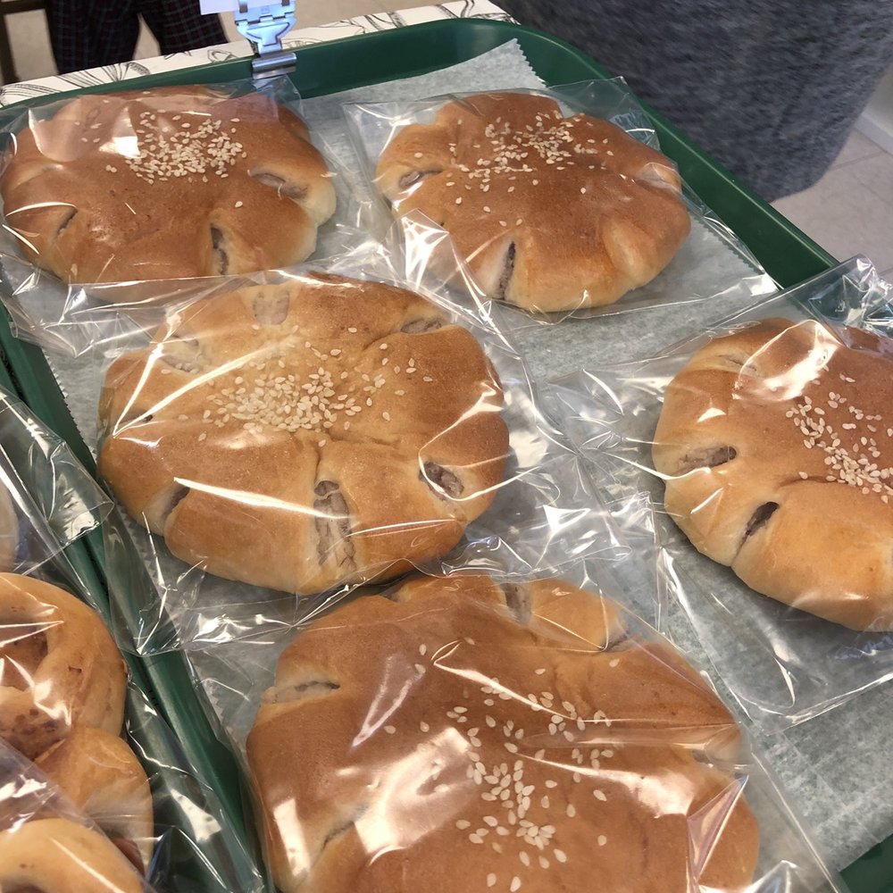 Vegan taro bun Vegan taro bun