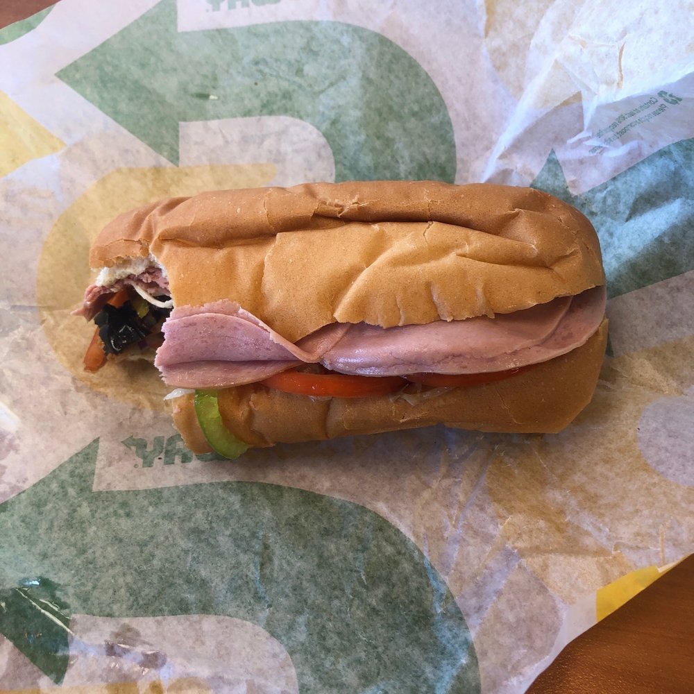 Subway - a sub sandwich on a wrapper - Sandwiches Near Me - Loves Park, Illinois Subway - a sub sandwich on a wrapper - Sandwiches Near Me - Loves Park, Illinois
