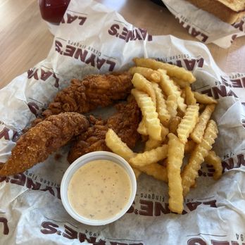 Layne's Chicken Fingers - 3 piece - Fast Food Near Me - Houston, Texas Layne's Chicken Fingers - 3 piece - Fast Food Near Me - Houston, Texas