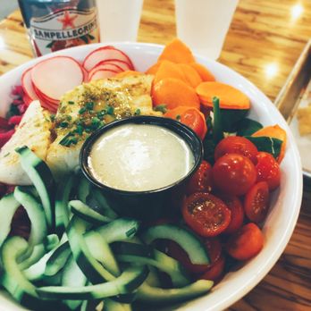 Slapfish - Salad over Huki is very delicious and fresh. - Seafood Near Me - Park City, Utah