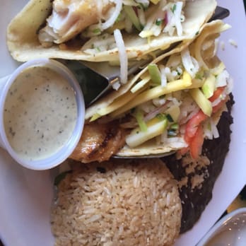 Vida Mariscos - Amazing fish tacos with mango slaw - Seafood Near Me - Houston, Texas