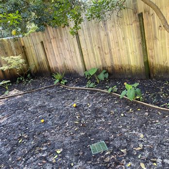 Secret Garden Landscaping - Project product after 3 months. Used to have grass. - Landscaping Near Me - Brunswick, Georgia