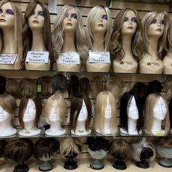 Wig N Hair - Selection of Toppers in human and synthetic