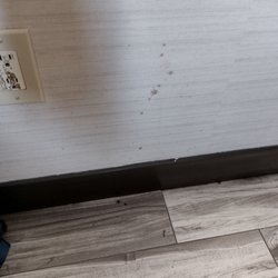 Airport Plaza Hotel JFK Airport - Stains on the wall