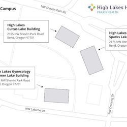 High Lakes Gynecology - Map of high lakes locations